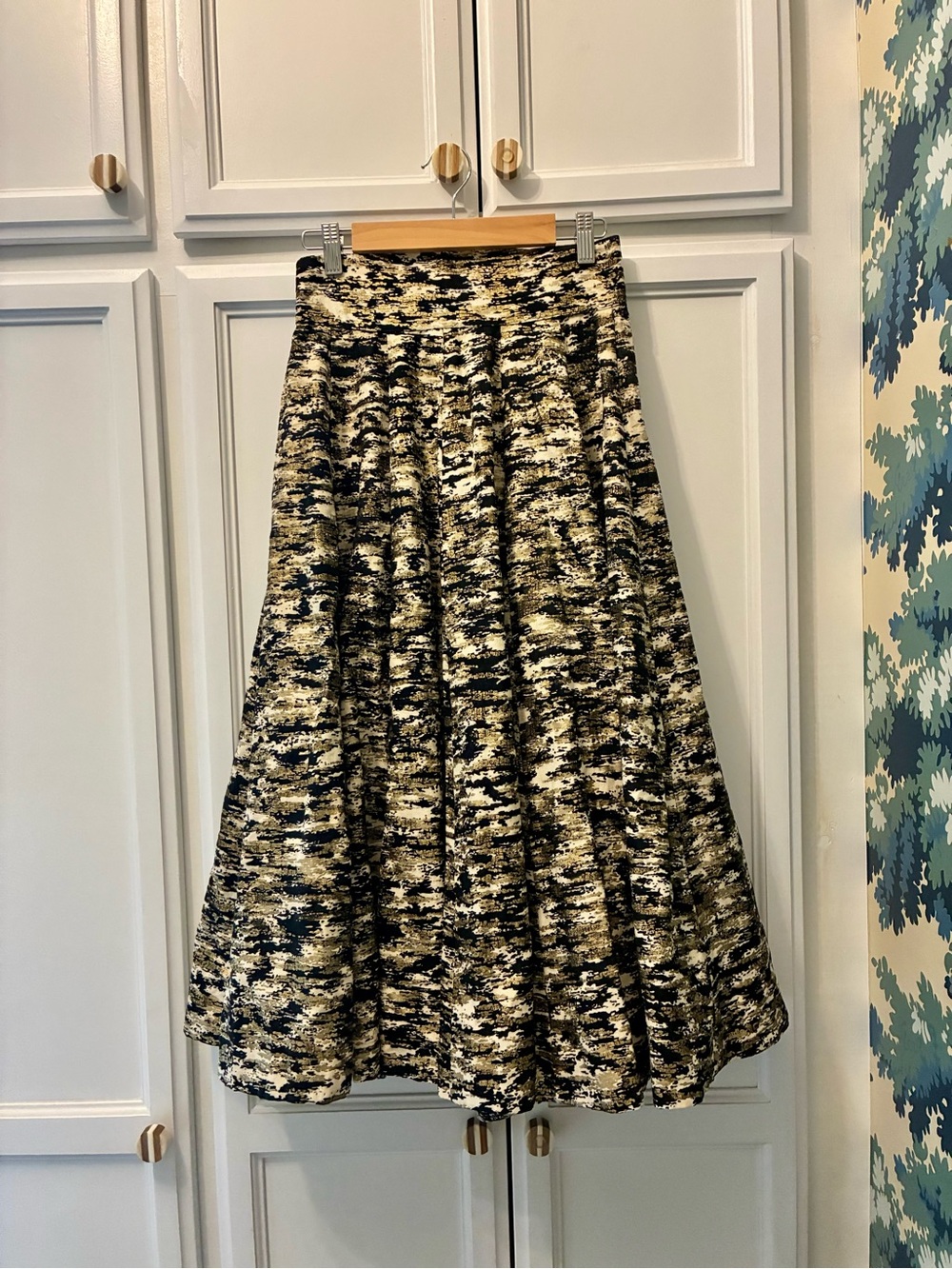 Incredible Vintage Full Ankle-Length Skirt
